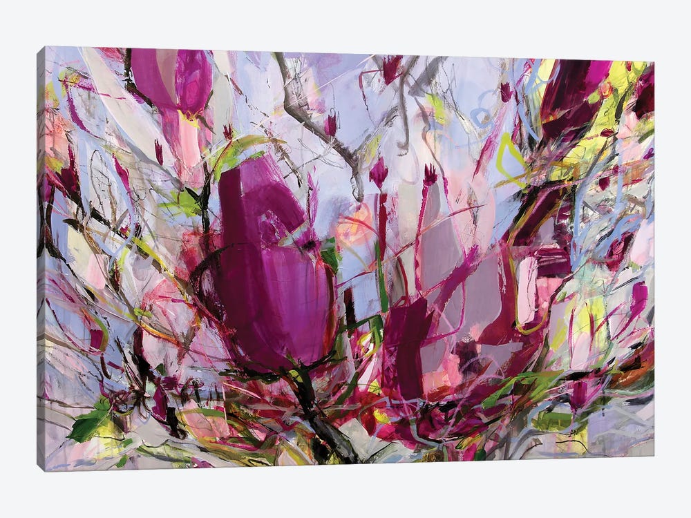Magnolia Blossoms by Kati Bujna 1-piece Art Print