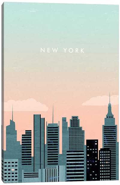 New York Canvas Art Print - New York City Skylines
