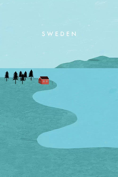 Sweden by Katinka Reinke wall art