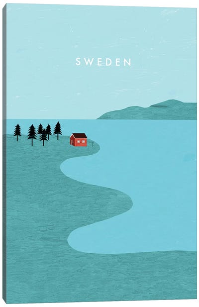 Sweden Canvas Art Print - Katinka Reinke