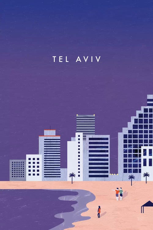 Tel Aviv by Katinka Reinke wall art
