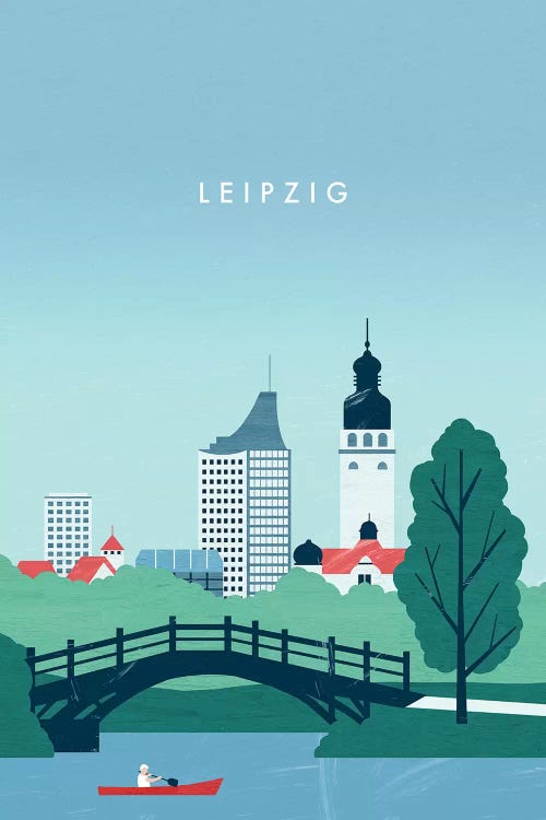 Leipzig by Katinka Reinke wall art