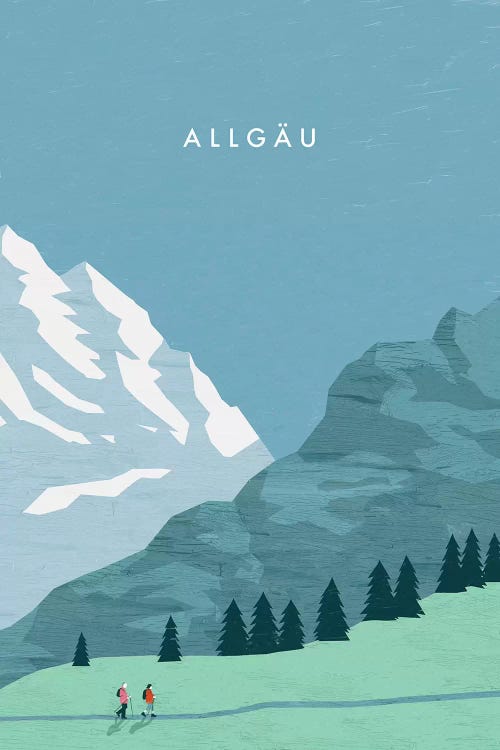 Allgäu by Katinka Reinke wall art