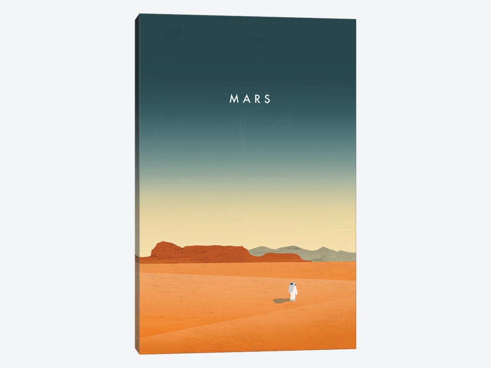 Mars 1-piece Canvas Print