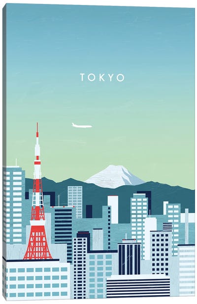 Tokyo Canvas Art Print - Tokyo