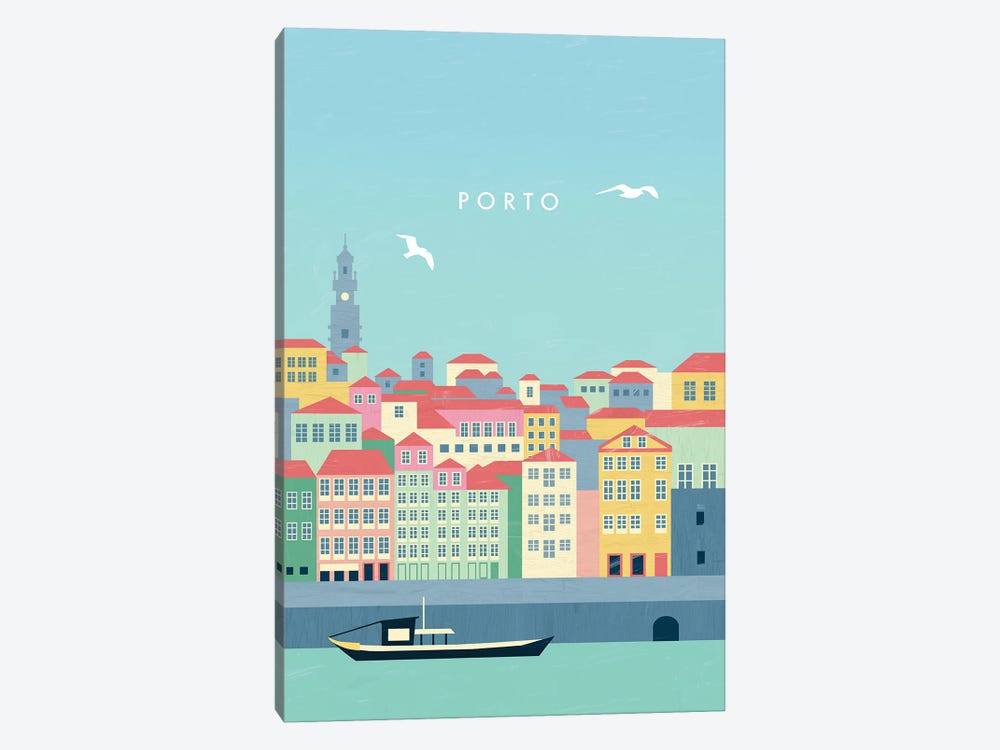Porto by Katinka Reinke 1-piece Canvas Art