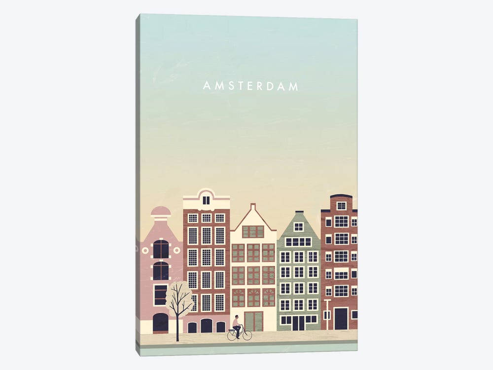 Amsterdam 1-piece Canvas Print