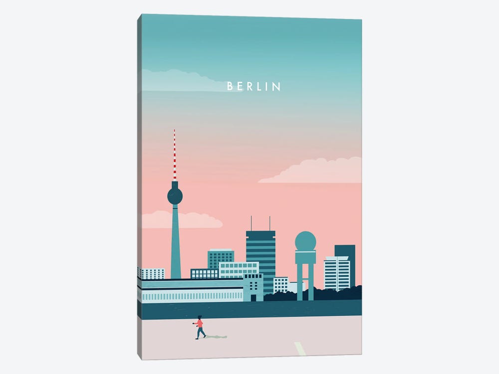 Berlin II by Katinka Reinke 1-piece Canvas Art Print