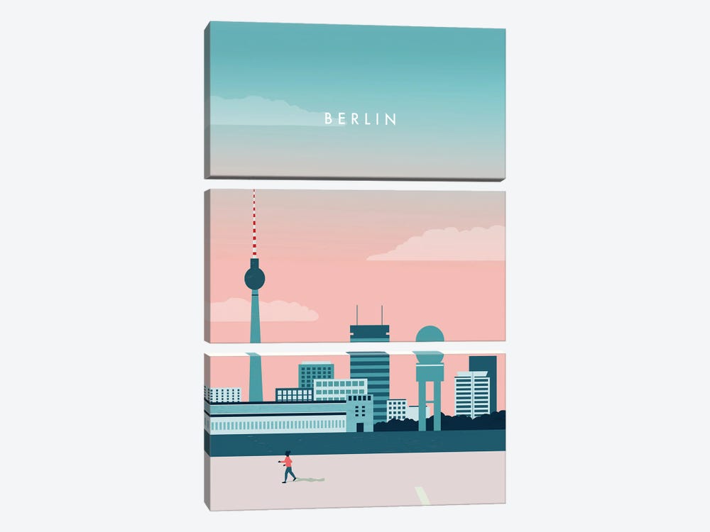 Berlin II by Katinka Reinke 3-piece Art Print