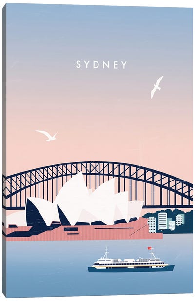 Sydney Canvas Art Print - Oceanian Culture