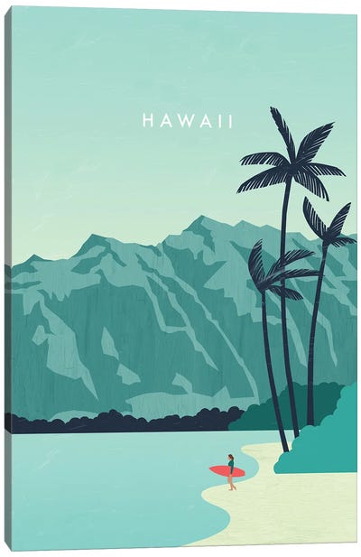 Hawaii Canvas Art Print - Katinka Reinke