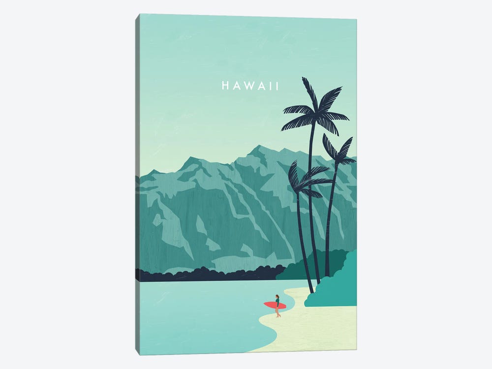 Hawaii by Katinka Reinke 1-piece Canvas Art Print