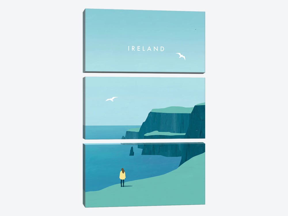 Ireland by Katinka Reinke 3-piece Canvas Art Print