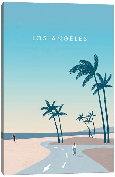 Los Angeles Canvas Art Print - Los Angeles Art