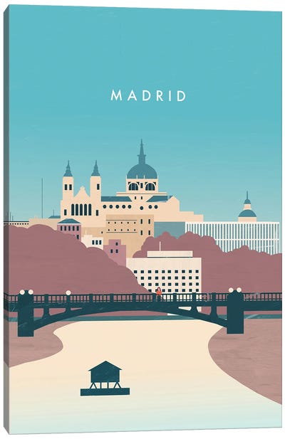 Madrid Canvas Art Print - Community Of Madrid