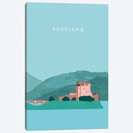 Scotland Canvas Print #KTK43} by Katinka Reinke Canvas Art Print