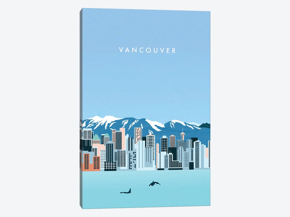 Vancouver by Katinka Reinke 1-piece Canvas Print