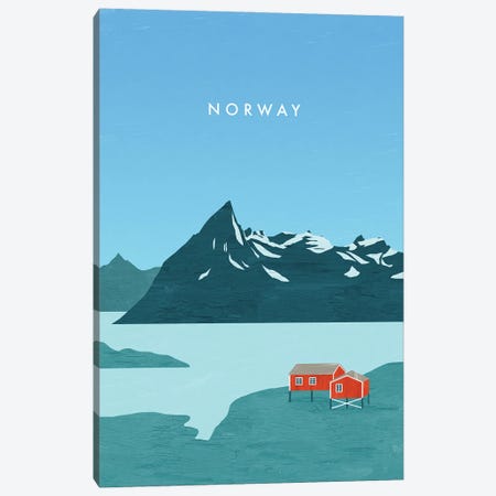 Norway Canvas Print #KTK48} by Katinka Reinke Canvas Print