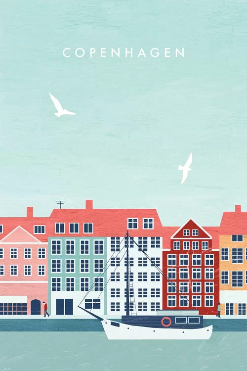 Copenhagen by Katinka Reinke wall art