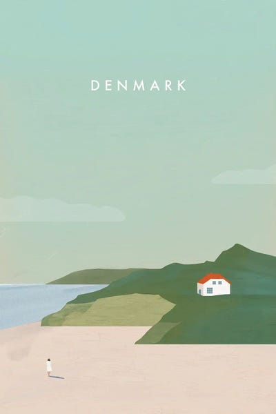 Denmark by Katinka Reinke framed wall art