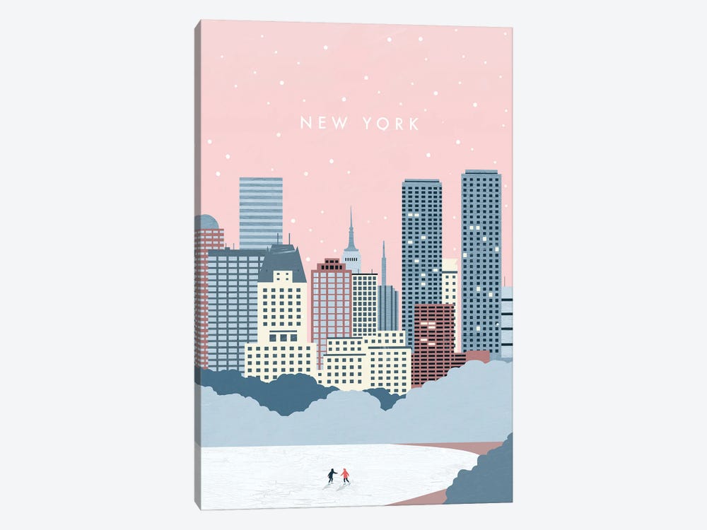 New York Winter by Katinka Reinke 1-piece Canvas Print