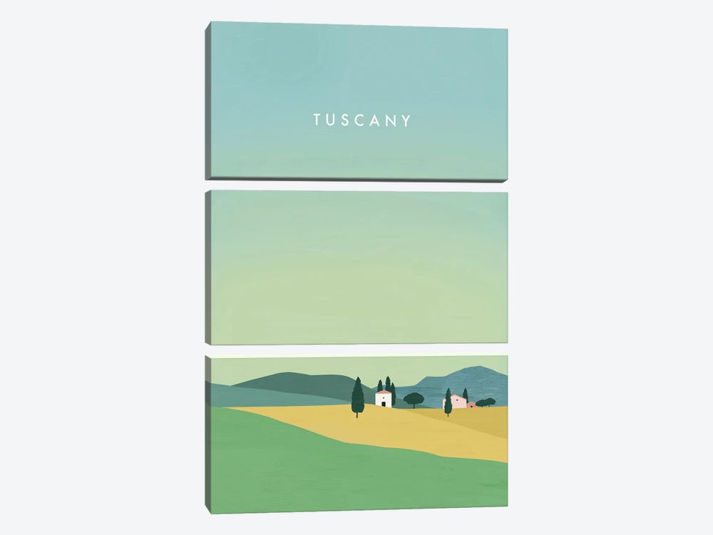 Tuscany by Katinka Reinke 3-piece Canvas Print