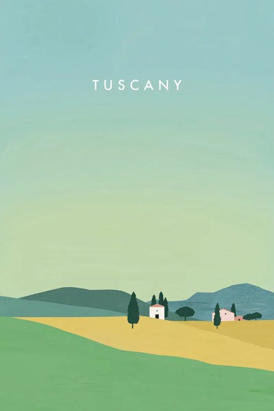 Hillsides: Tuscany by Katinka Reinke