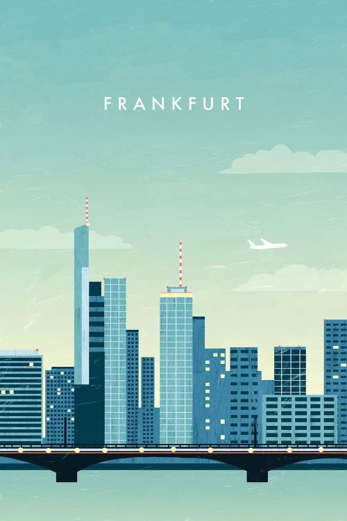 Frankfurt by Katinka Reinke wall art
