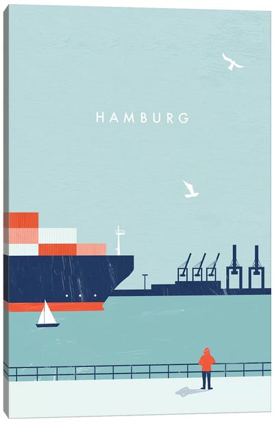 Hamburg Canvas Art Print