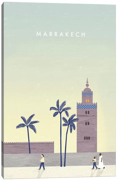 Marrakech Canvas Art Print