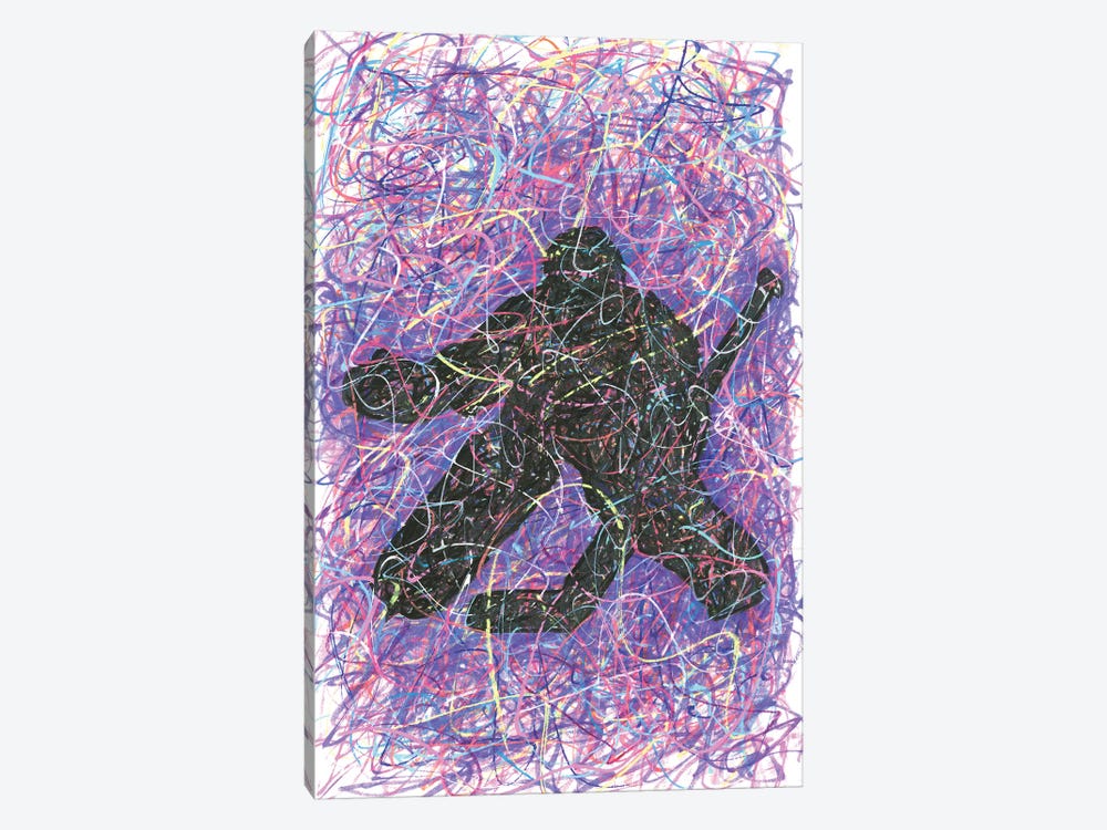 Hockey Goalie by Kitslam 1-piece Art Print