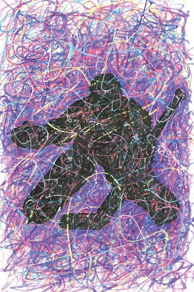 Kids Sports Art: Hockey Goalie by Kitslam