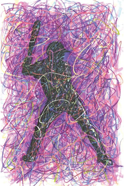 Baseball Player At The Plate by Kitslam multi panel art