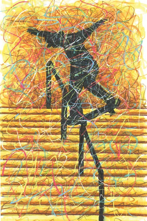 Skateboard Handrail by Kitslam wall art