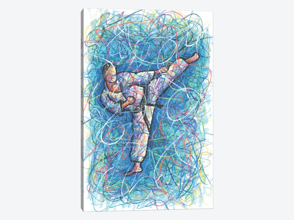 Karate Kid by Kitslam 1-piece Canvas Art Print