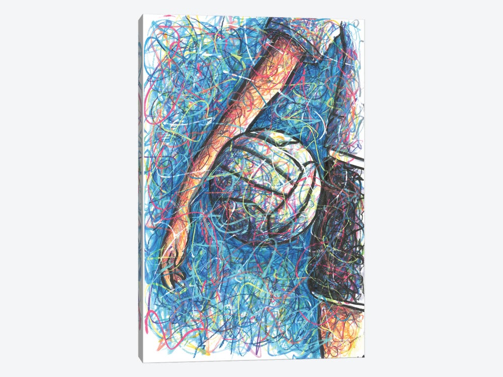 Volleyball Gear by Kitslam 1-piece Canvas Art