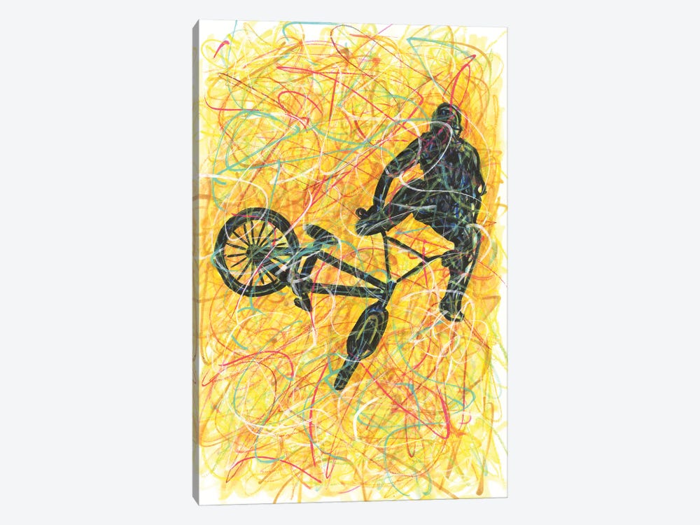 BMX Trick by Kitslam 1-piece Canvas Art