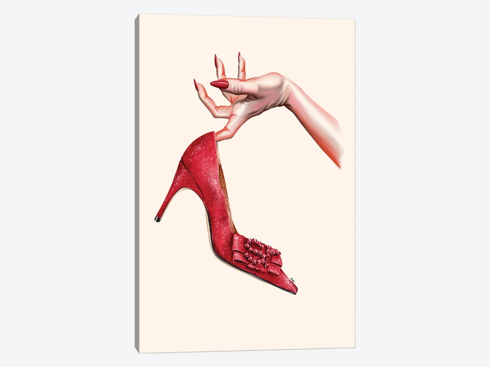 Oh My Shoe by Katerina Pashegor 1-piece Art Print