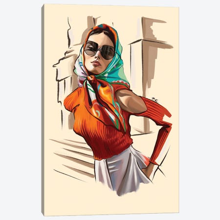 Pucci Canvas Print #KTP33} by Katerina Pashegor Art Print