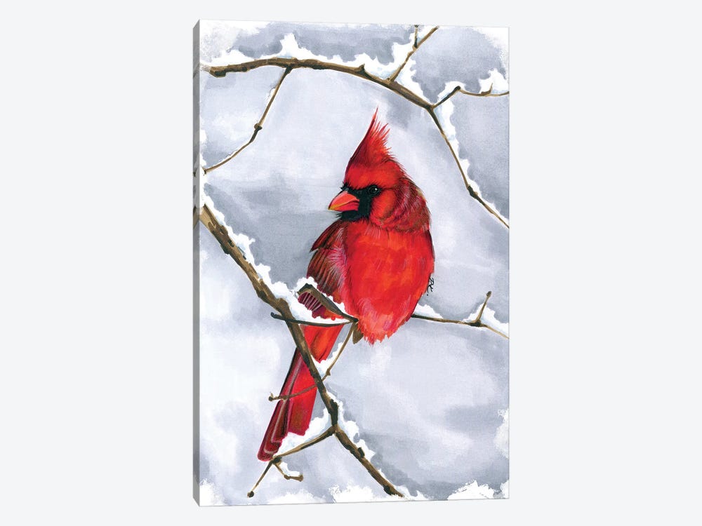 Cardinal by Katerina Pashegor 1-piece Art Print