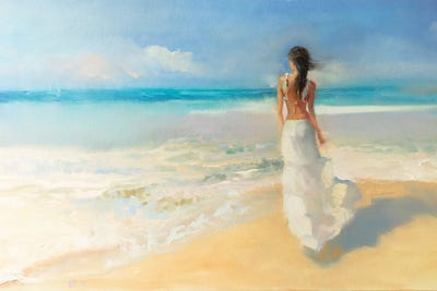 Sunny Beach by Katharina Valeeva canvas print