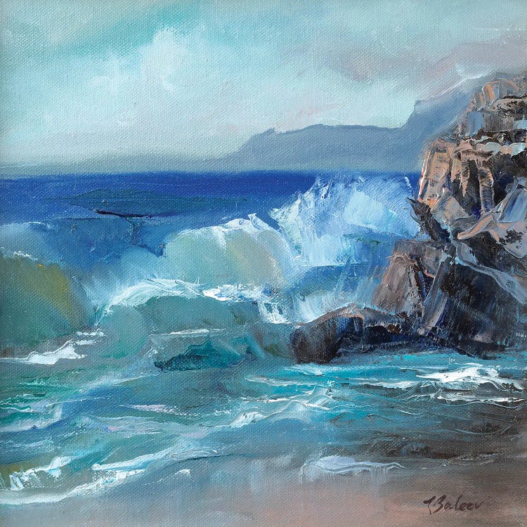 Tidal Bore by Katharina Valeeva wall art
