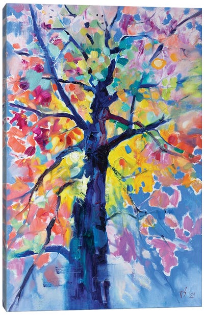 Tree Canvas Art Print - Katharina Valeeva