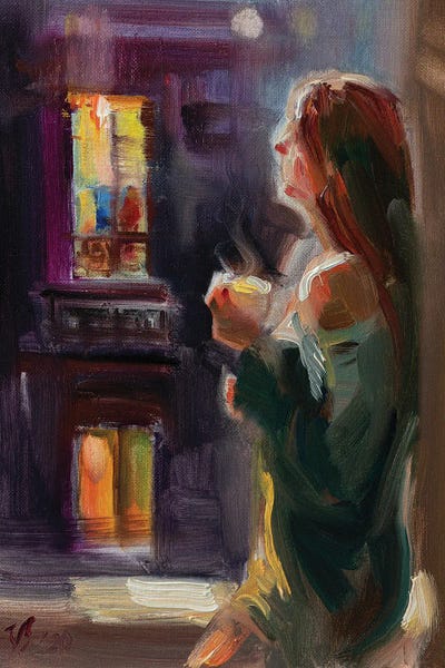 Warm Evening by Katharina Valeeva canvas print