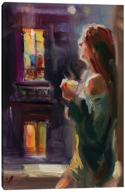 Warm Evening Canvas Art Print - Katharina Valeeva