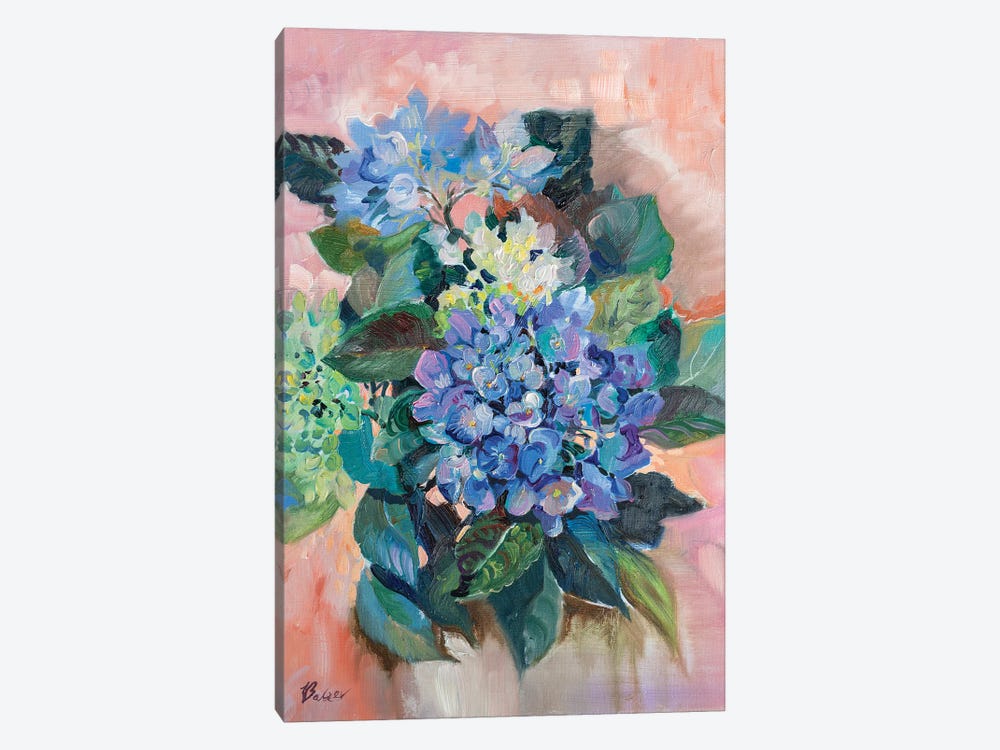 Blue Hydrangea by Katharina Valeeva 1-piece Art Print