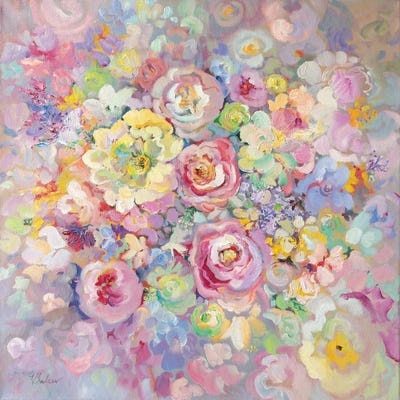 Delicate Flowers by Katharina Valeeva canvas print