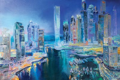 Dubai by Katharina Valeeva art print