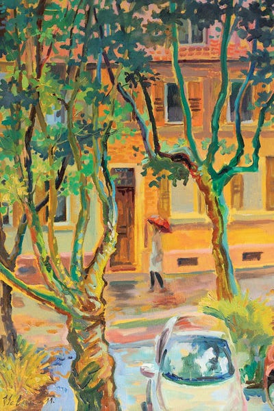 From My Window by Katharina Valeeva art print