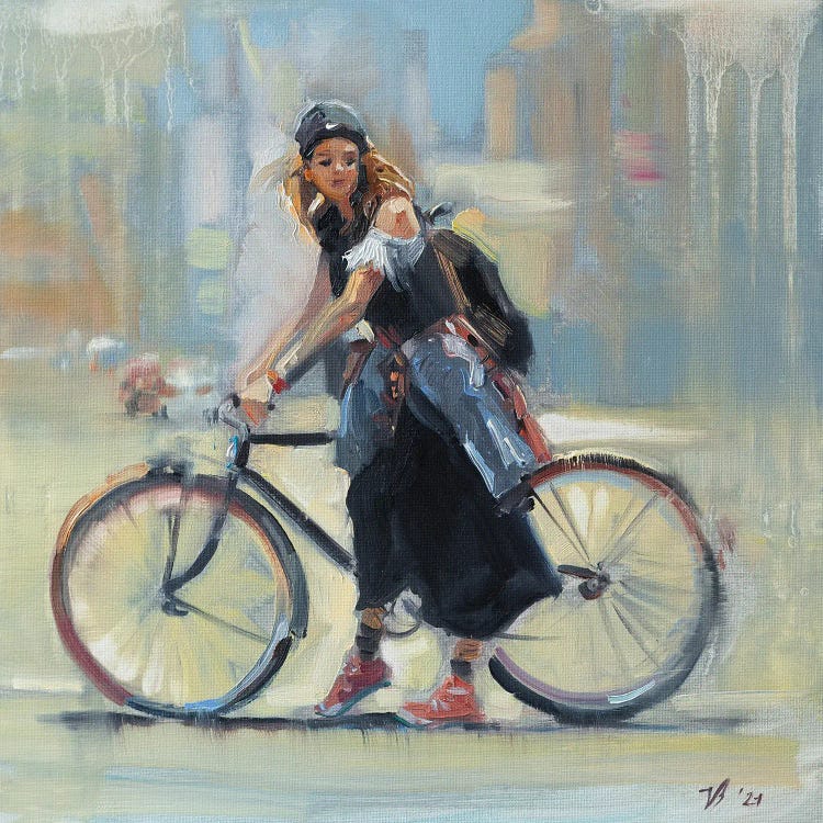 Girl With A Bicycle